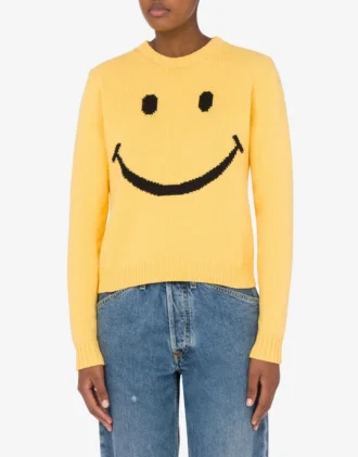 Pullover i bomullsblandning Smiley®