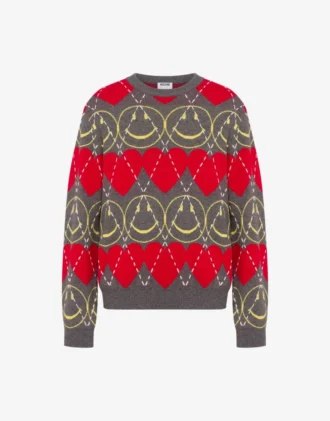 Pullover i ullblandning Smiley®