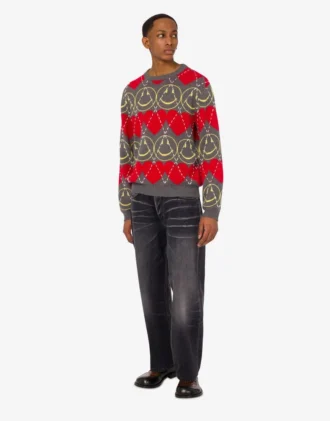 Pullover i ullblandning Smiley®