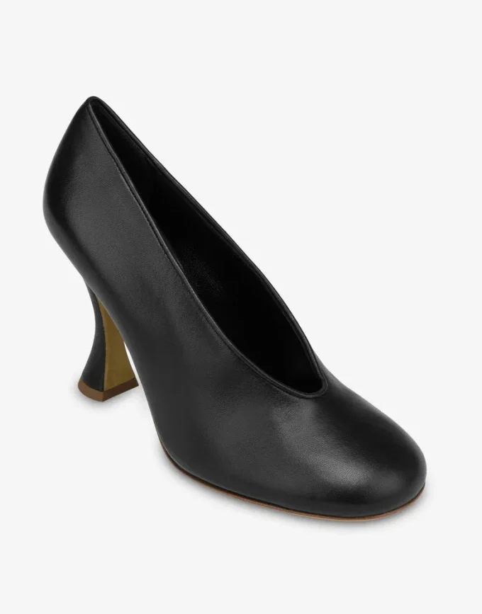 Pumps i anka nappa