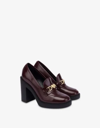 Pumps i kalvskinn