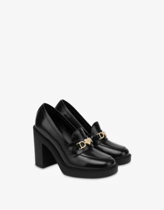 Pumps i kalvskinn