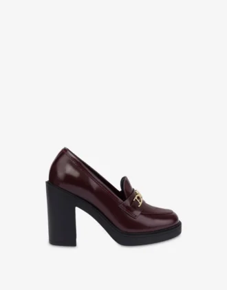 Pumps i kalvskinn