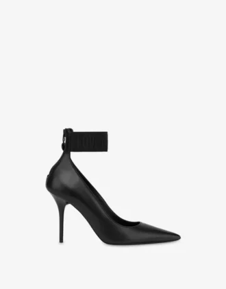 Pumps i kalvskinn