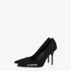 Pumps med neopren- och gummilogo