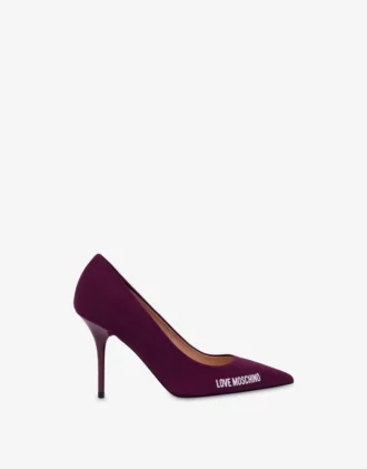 Pumps med neopren- och gummilogo