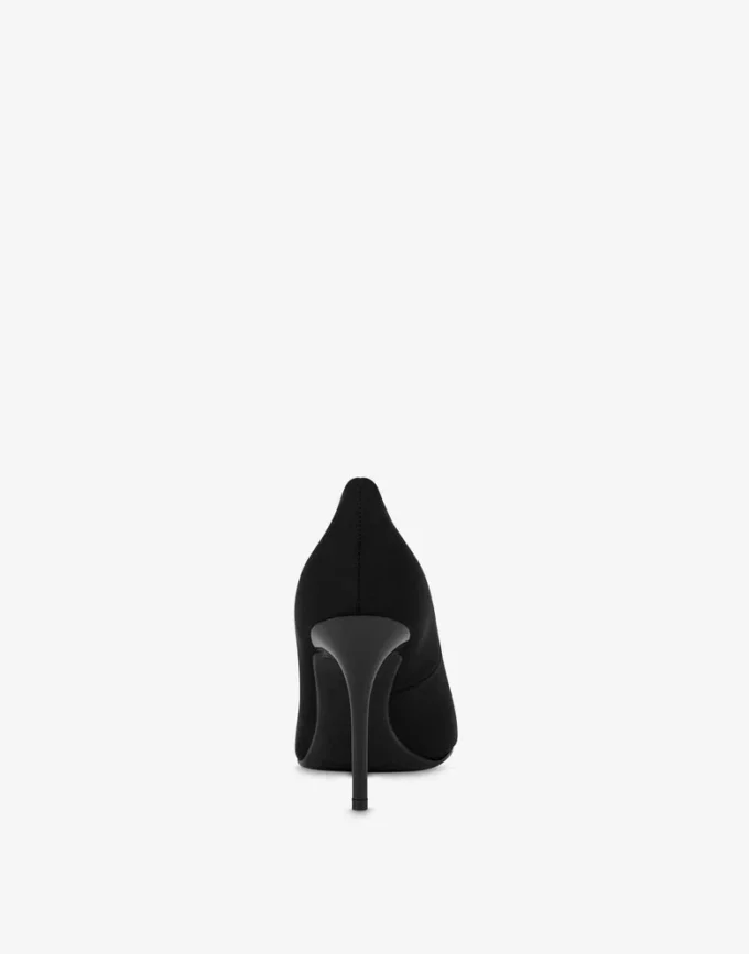Pumps med neopren- och gummilogo