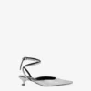 Pumps med spegeleffekt