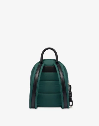 Quiltad liten ryggsäck i nylon