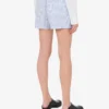 Randiga poplinshorts Gåsbrodyr