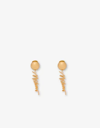 Örhängen med metallklämma