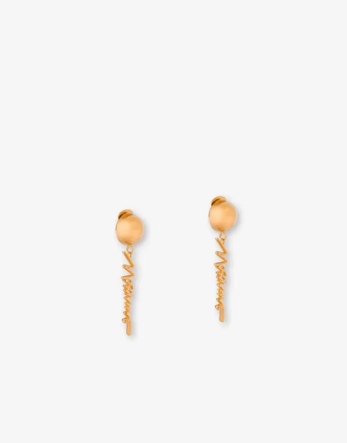 Örhängen med metallklämma