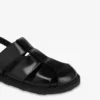 Sandaler i borstat kalvskinn Sportiga