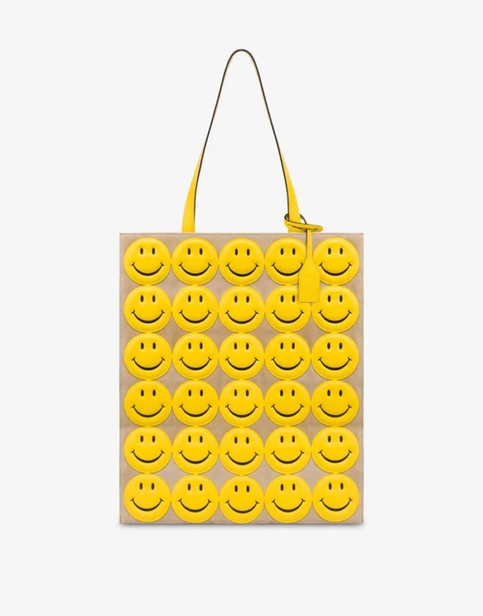 Shopper i mocka Allover Smiley®