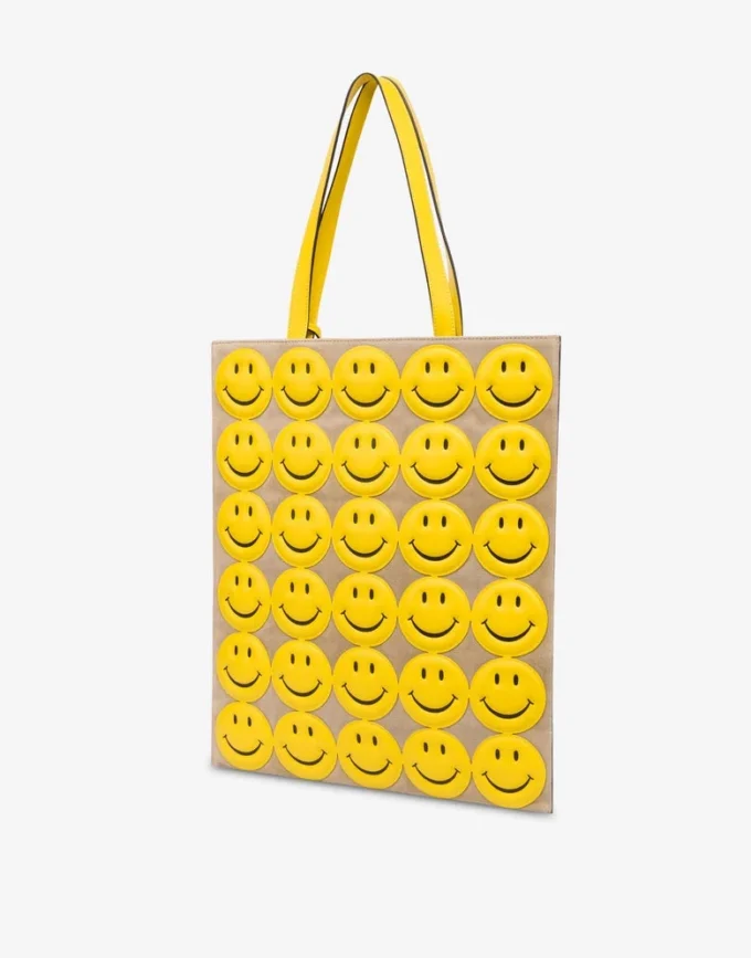 Shopper i mocka Allover Smiley®
