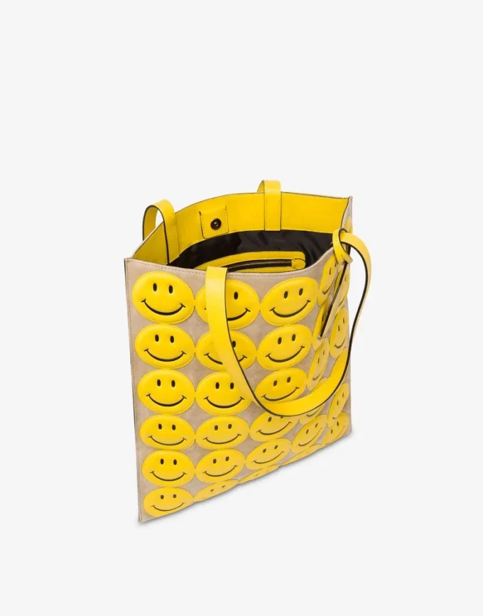 Shopper i mocka Allover Smiley®