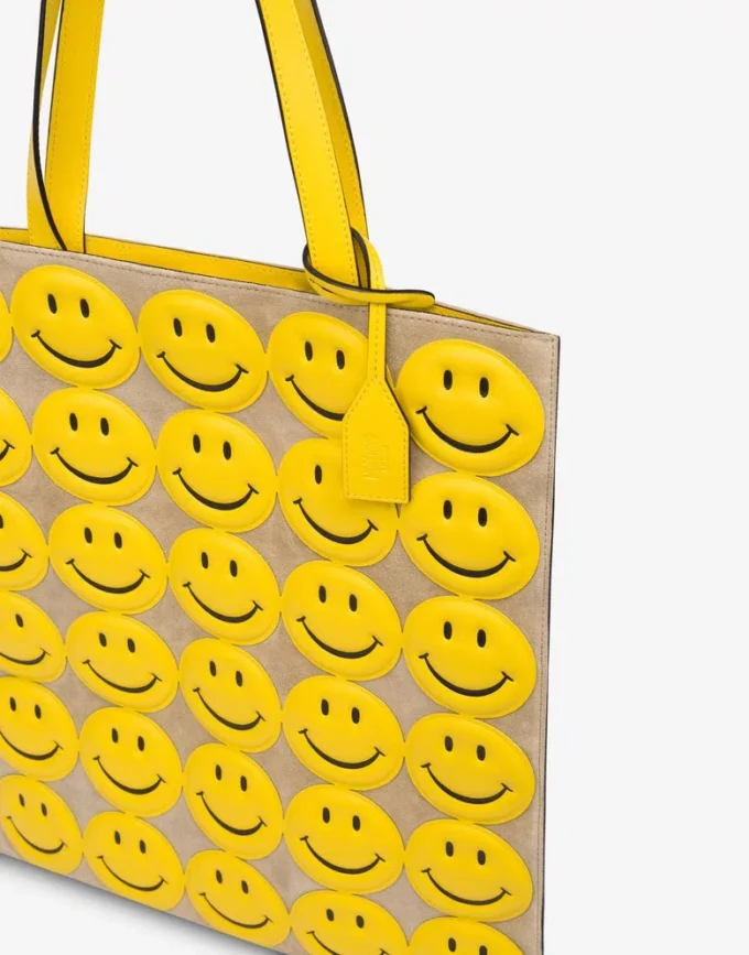 Shopper i mocka Allover Smiley®