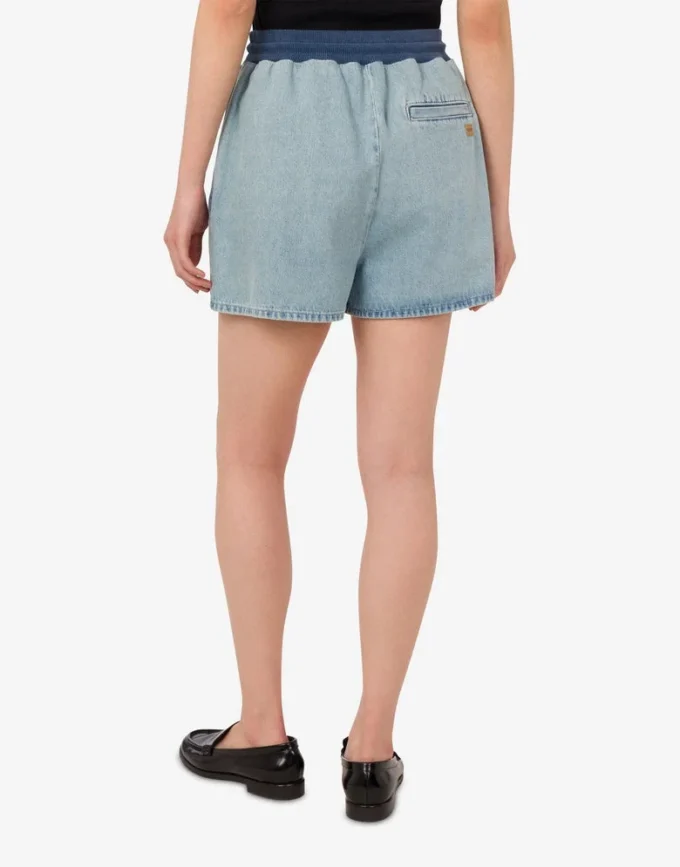 Shorts i bomullsdenim
