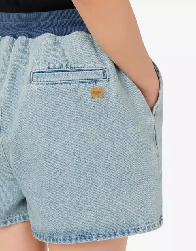 Shorts i bomullsdenim