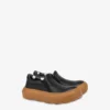 Slip-on-skor i kalvskinn