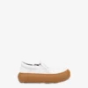 Slip-on-skor i kalvskinn