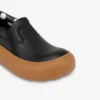 Slip-on-skor i kalvskinn