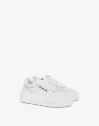 Sneakers i kalvskinn