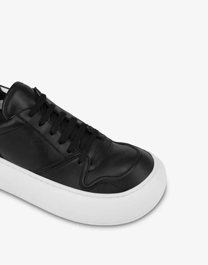 Sneakers i kalvskinn Ollie