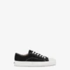 Sneakers med kant i canvas