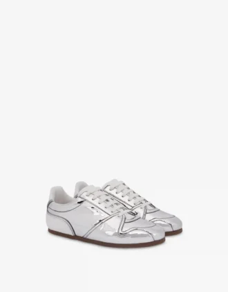 Sneakers med spegeleffekt