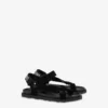 Sportiga sandaler i kalvskinn