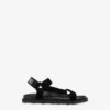 Sportiga sandaler i kalvskinn