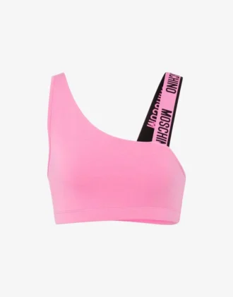 Sporttop i stretchig bomullsjersey