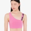 Sporttop i stretchig bomullsjersey