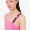 Sporttop i stretchig bomullsjersey