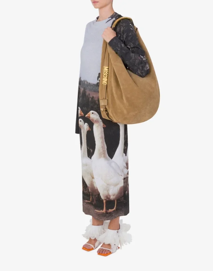 Stor Moschino Handle Me-väska Stor Moschino Handle Me-väska
