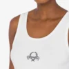 Stretchbomullstopp med Laurel Crown-logotyp