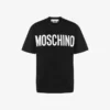 Stretchjersey-t-shirt med logotyp