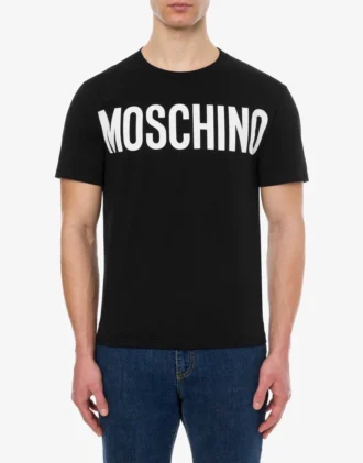 Stretchjersey-t-shirt med logotyp Stretchjersey-t-shirt med logotyp