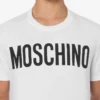 Stretchjersey-t-shirt med logotyp