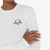 Stretchklänning i bomull med Laurel Crown-logotyp