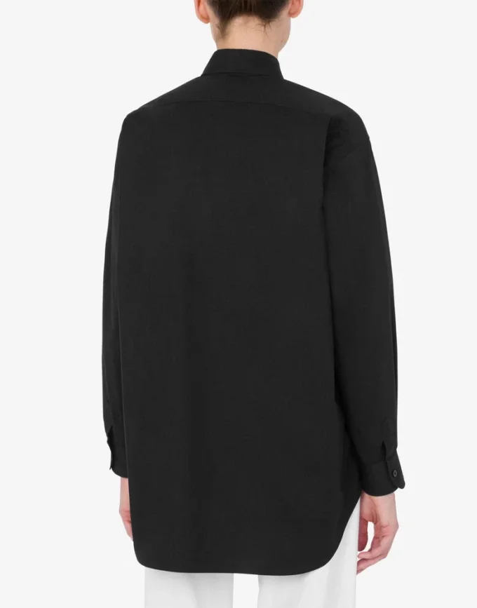 Stretchskjorta i poplin Stretchskjorta i poplin