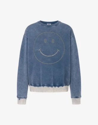Sweatshirt i ekologisk bomull Smiley®