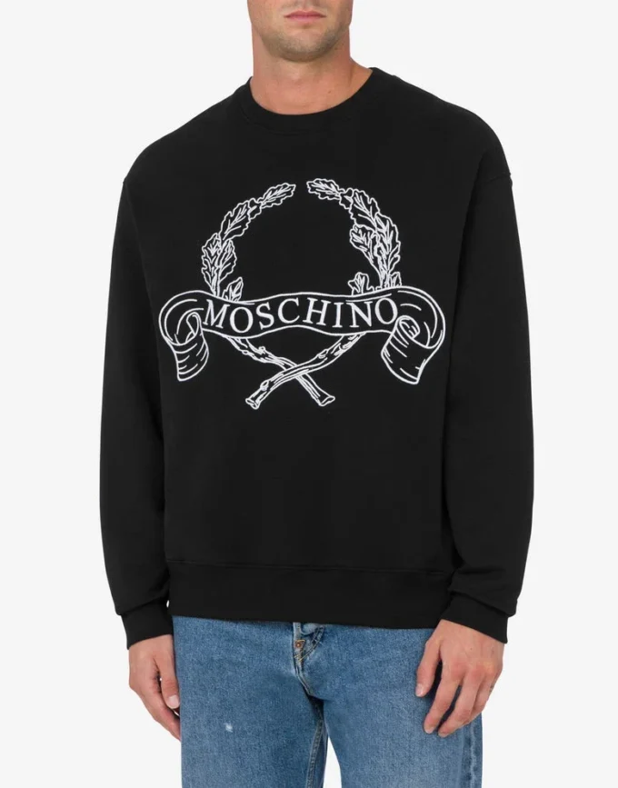 Sweatshirt Laurel Crown Embroidery