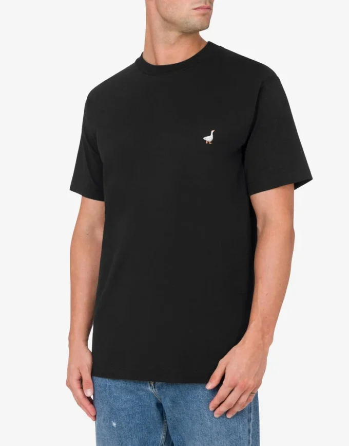T-shirt Goose Broderi