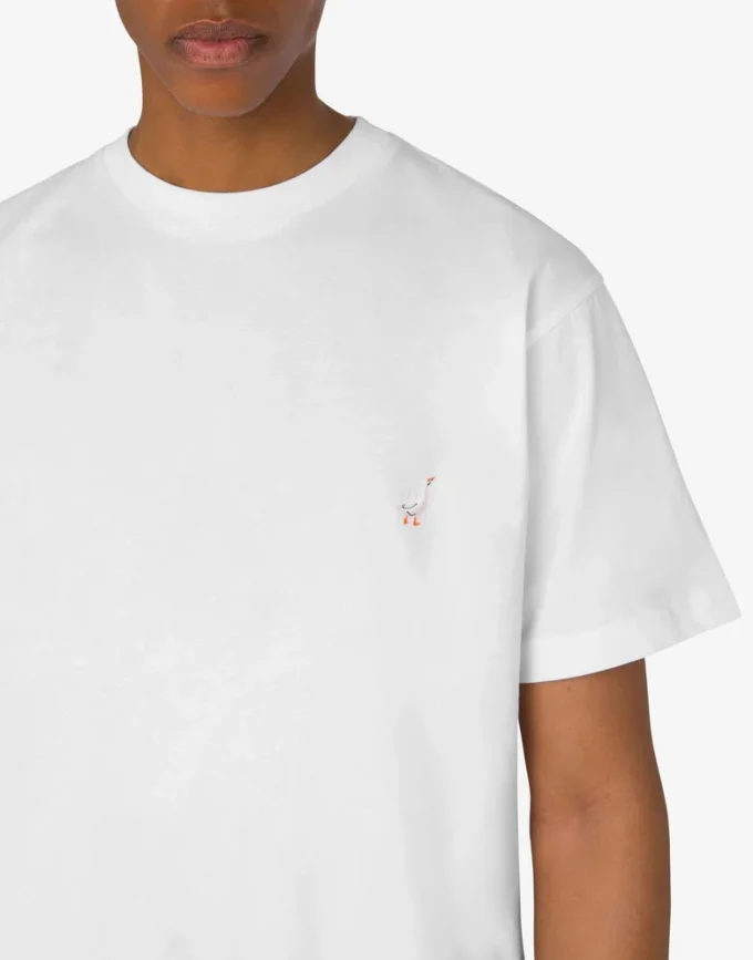 T-shirt Goose Broderi