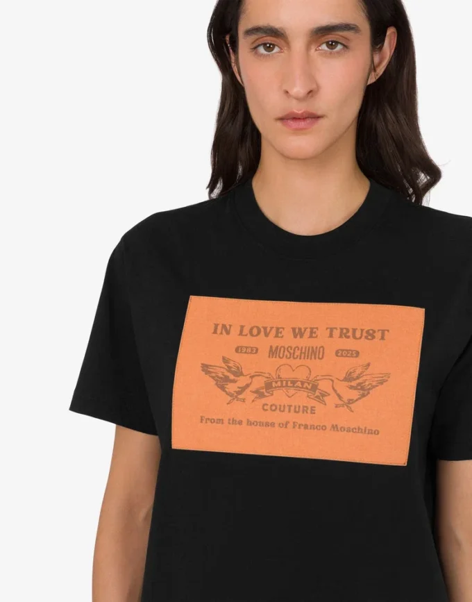 T-shirt i ekologisk bomullsjersey