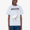 T-shirt i ekologisk bomullsjersey från Goose