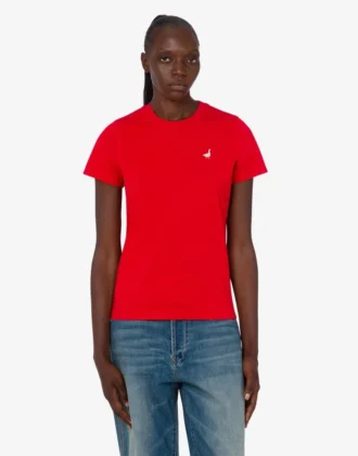 T-shirt i ekologisk bomullsjersey från Goose