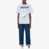 T-shirt i ekologisk bomullsjersey från Goose